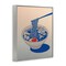 Stupell Industries Ramen Noodle Bowl Gradient Framed Giclee, design by Seven Trees Design